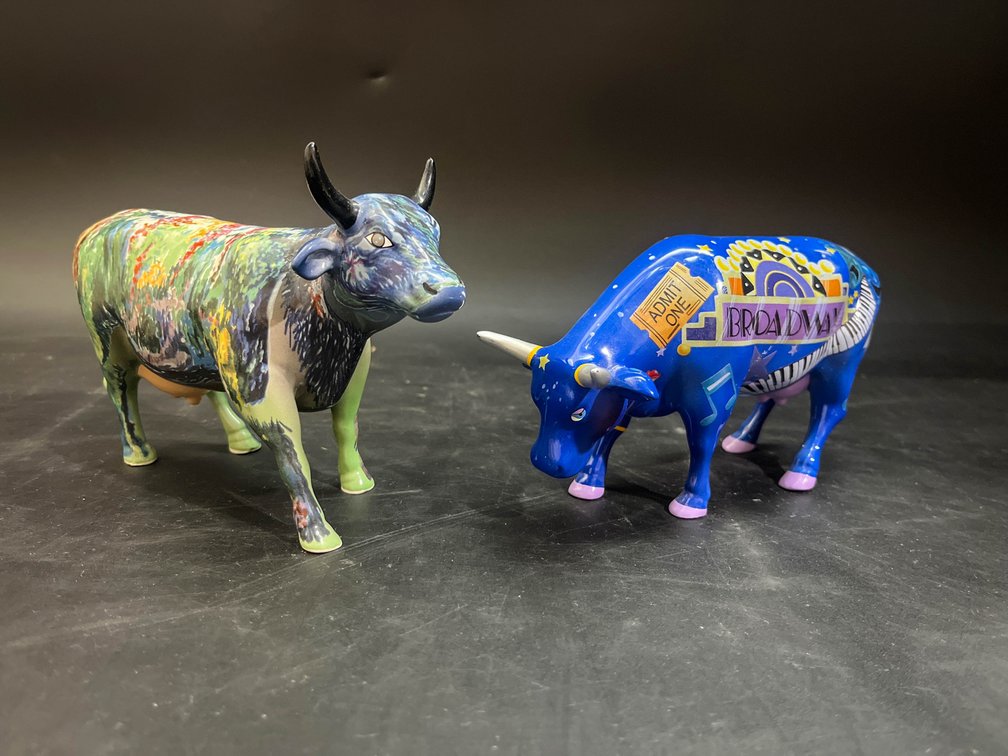 CowParade collectable cow figurines 