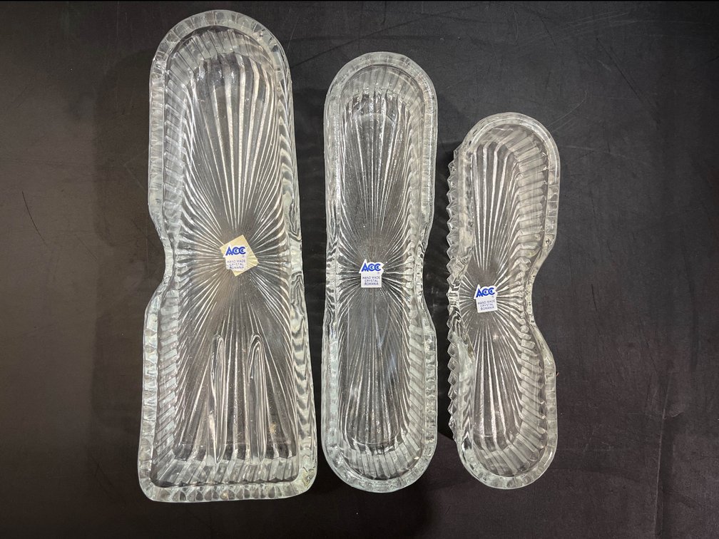 ACC Crystal Flatware Holders