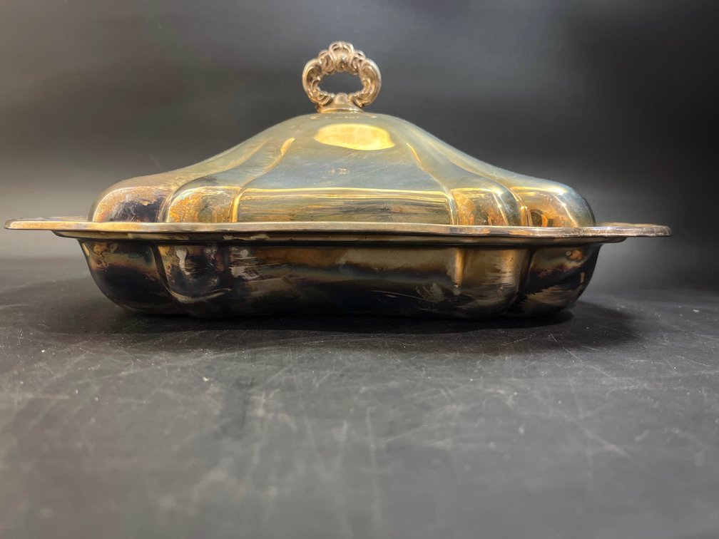 Vintage Gorham silver plated serving dish