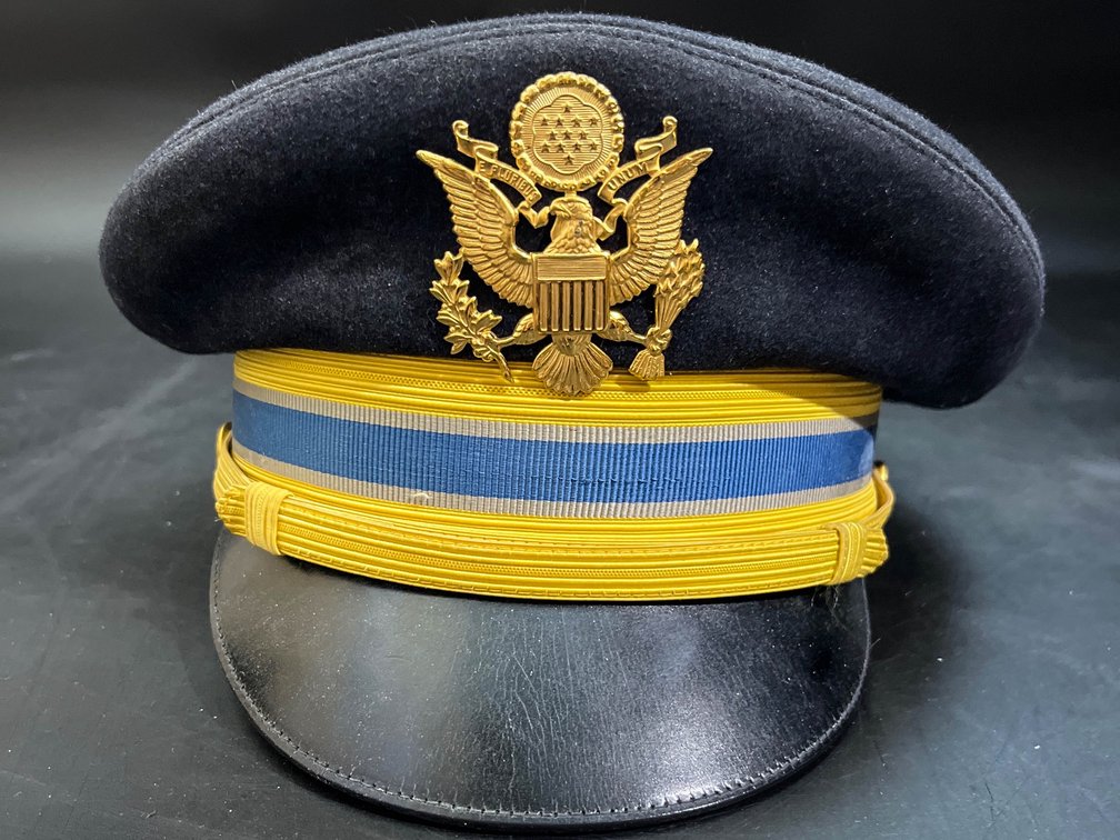 U.S. Army Officer ASU Blue Service Cap