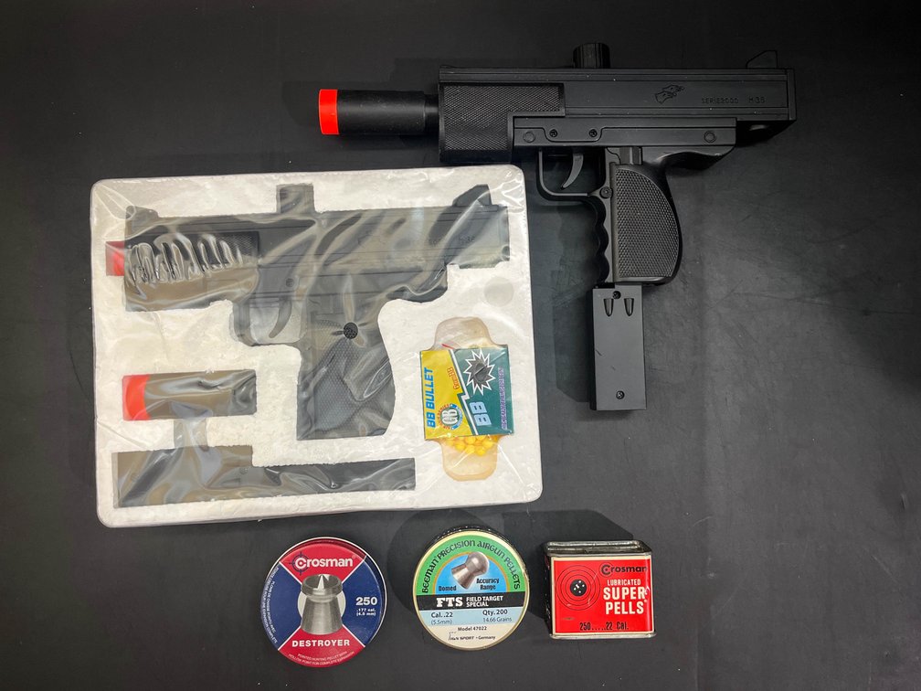 Air sport guns and pellets
