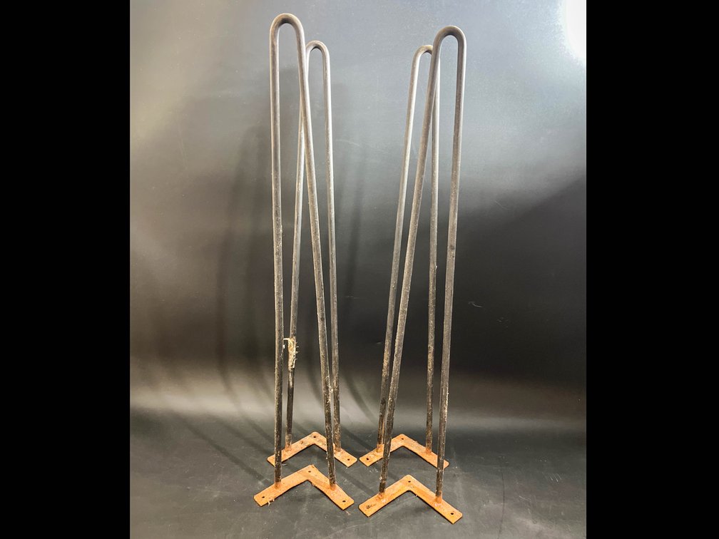 Long metal tool organizing brackets 