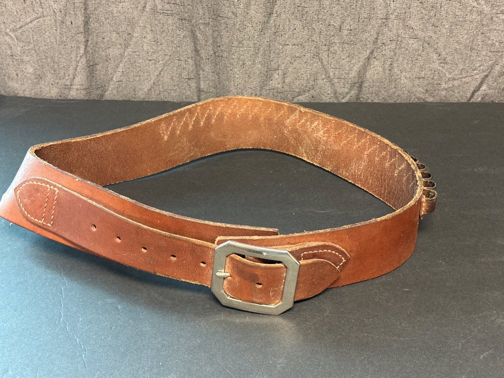 Leather Ammunition Belt