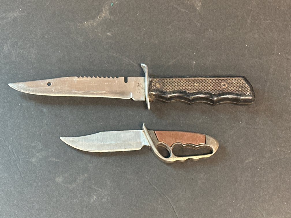 Knives 5” Cobra and a 3” Blade 