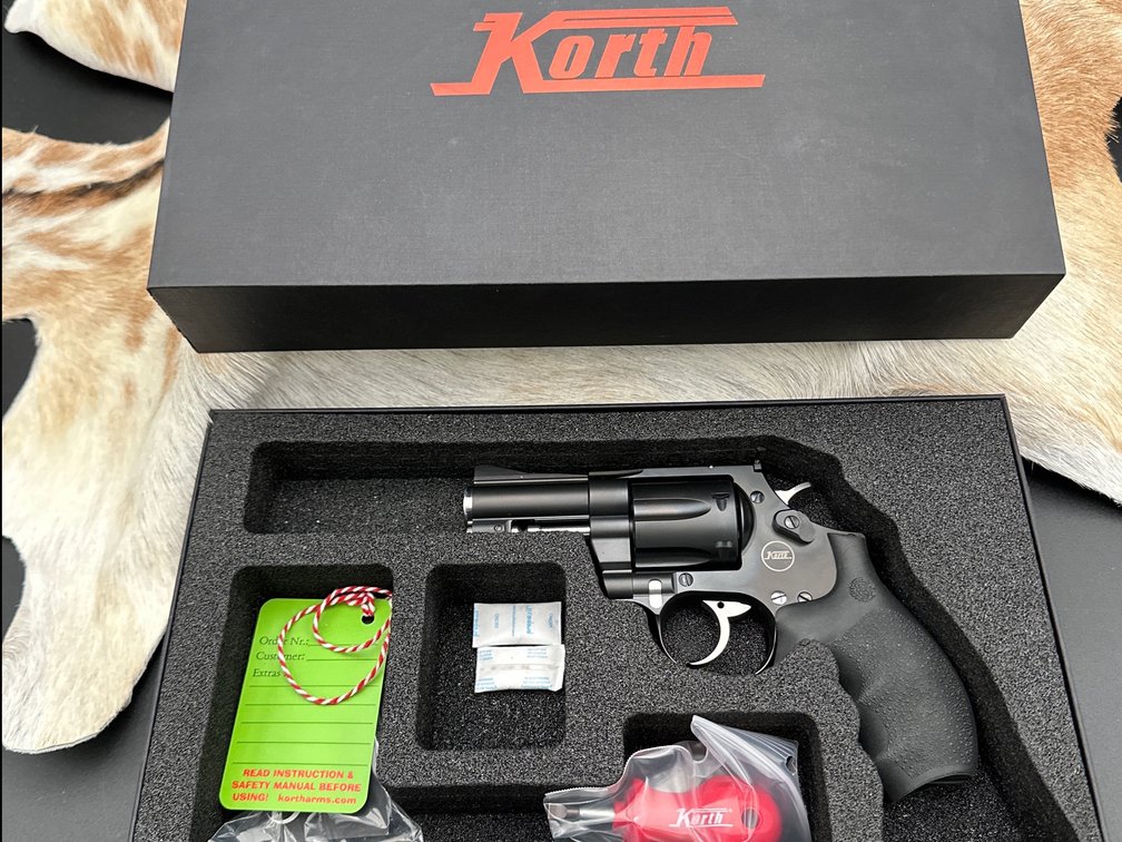 Korth Revolver, .357 Magnum, Imported by Nighthawk