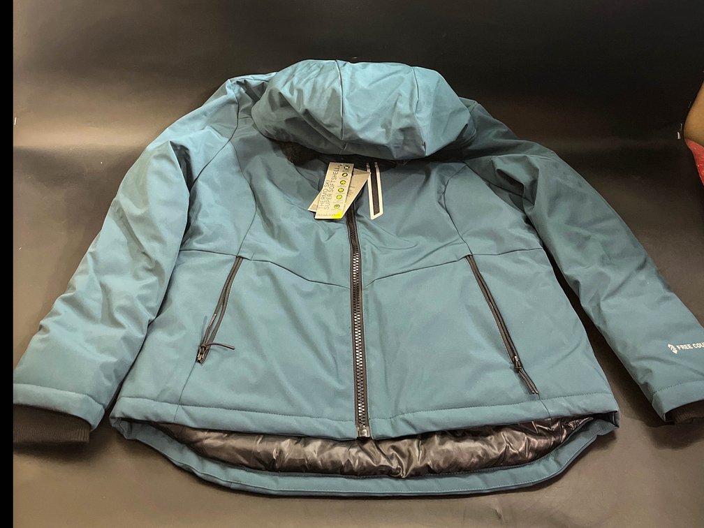 Free country medium teal slate jacket 
