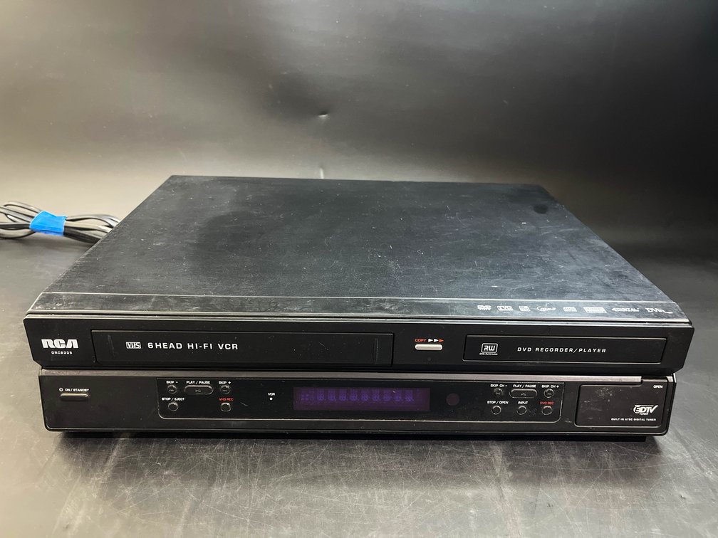RCA 6 head hi-fi VCR and DVD recorder/player 