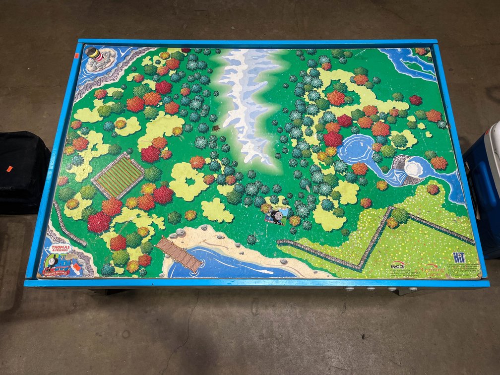Thomas the Train Wooden Railway Play Table