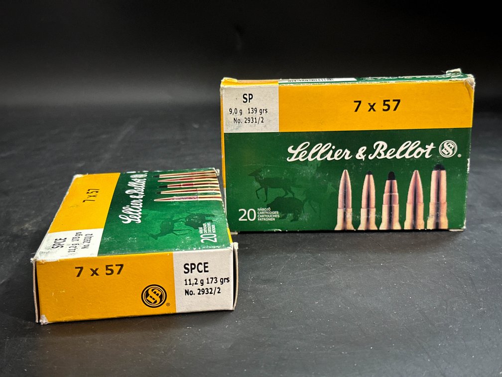 Lellier & Bellot 7X57 Mauser 139 grs Soft Point