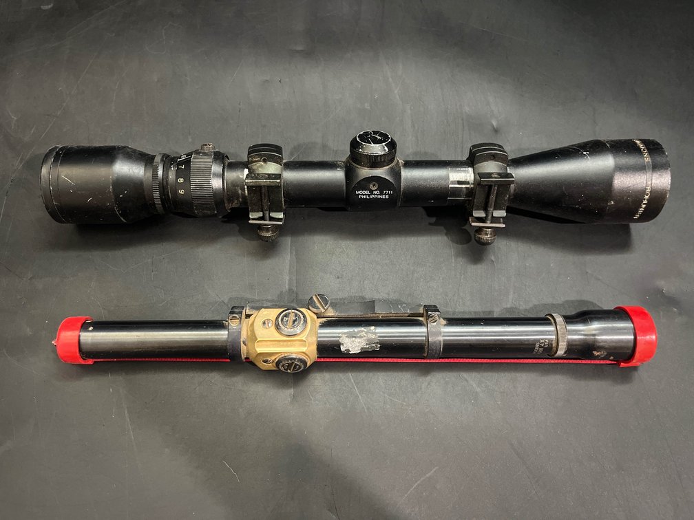 ProHunter Model 7711 Scope, J.C. Higgins Rifleman 4x scope
