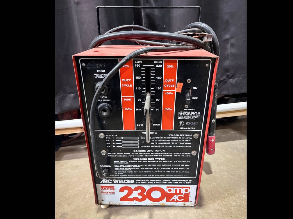 Montgomery Ward 230 Amp Arc Welder
