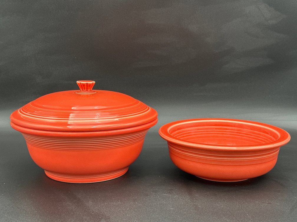 Fiestaware FIESTA HOMER LAUGHLIN Serving Dishes PERSIMMON