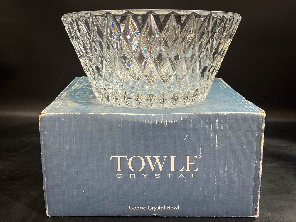 Towle Crystal Cedric Crystal Bowl 