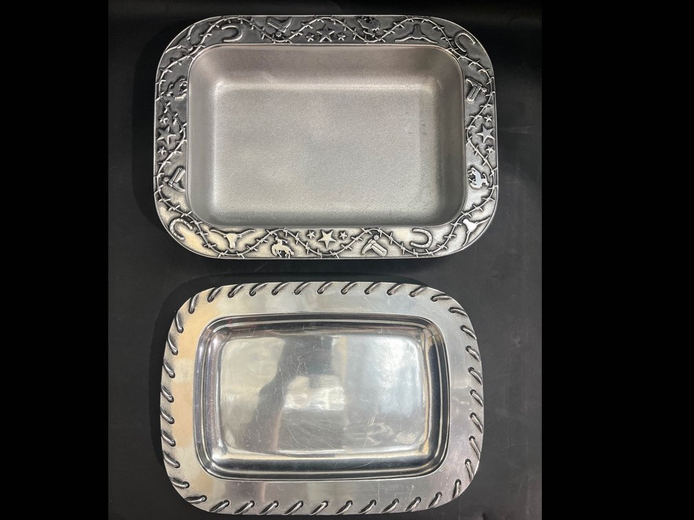 Wilton Armetale silverplate trays