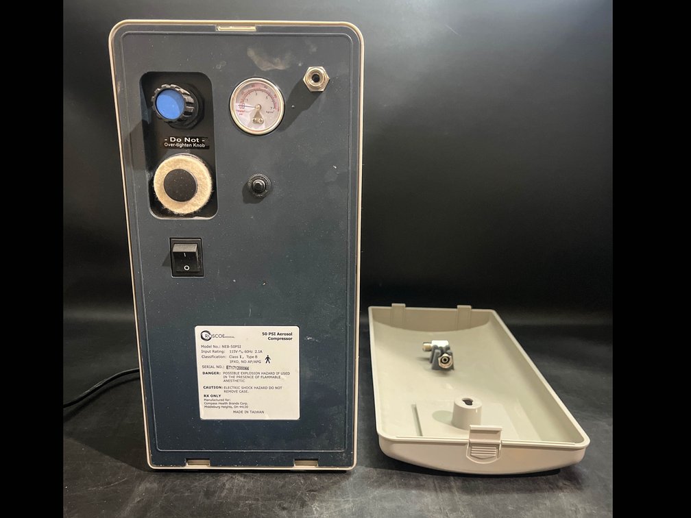 Roscoe Medical NEB-50PSI 50 PSI Aerosol Compressor 