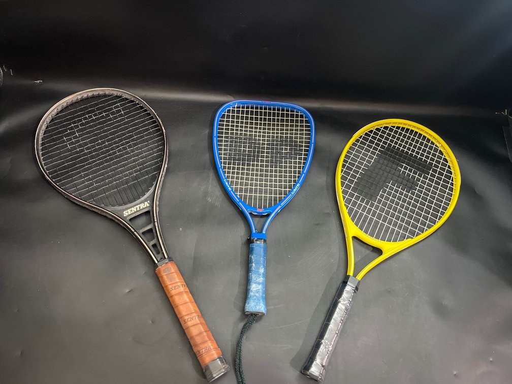 Prince Sentra tennis racquet, Racquetball Racquet, Flaghouse Tennis Racquet