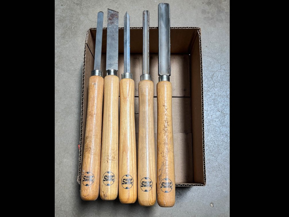 Shopsmith wood lathe chisels