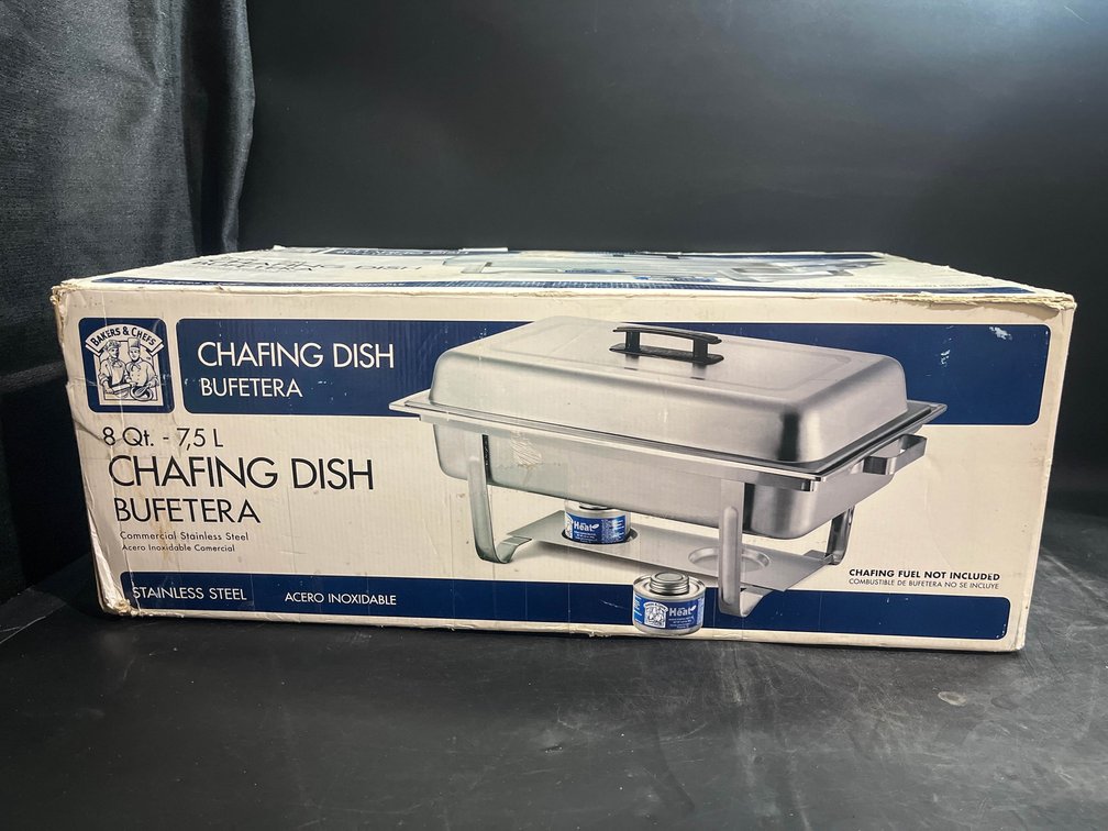 8 Qt Chafing Dish Stainless Steel 