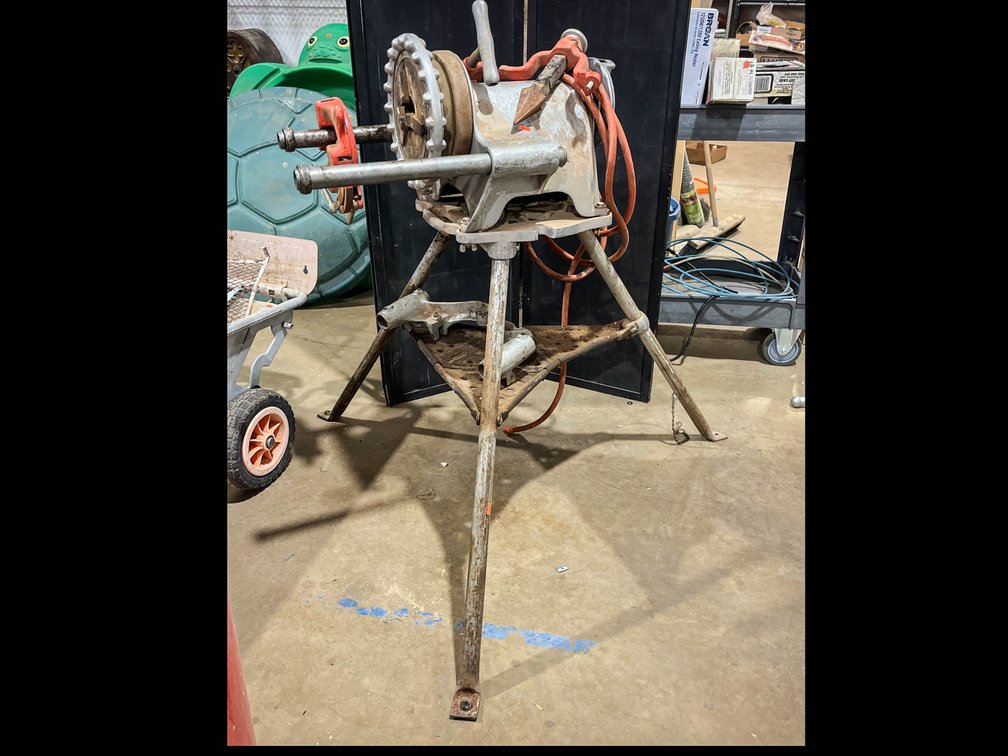 Ridgid 300 Power Drive Pipe Threading Machine