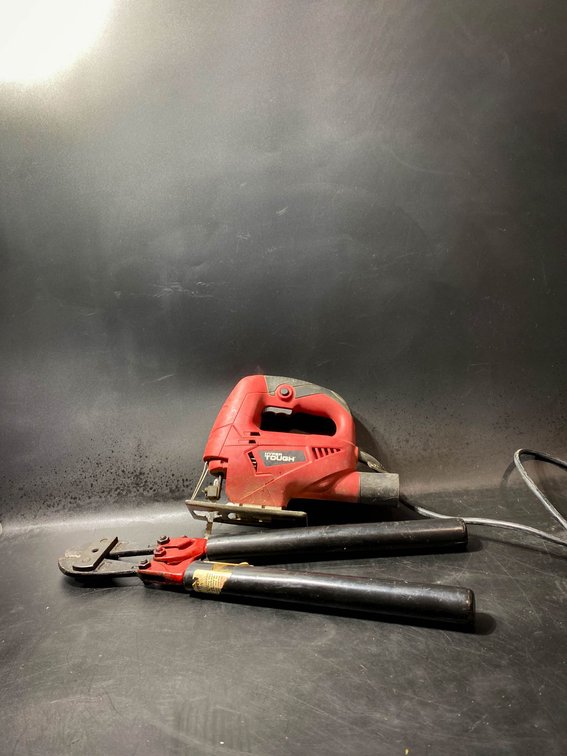 Electric Jigsaw and Bolt Cutter Set in Working Condition