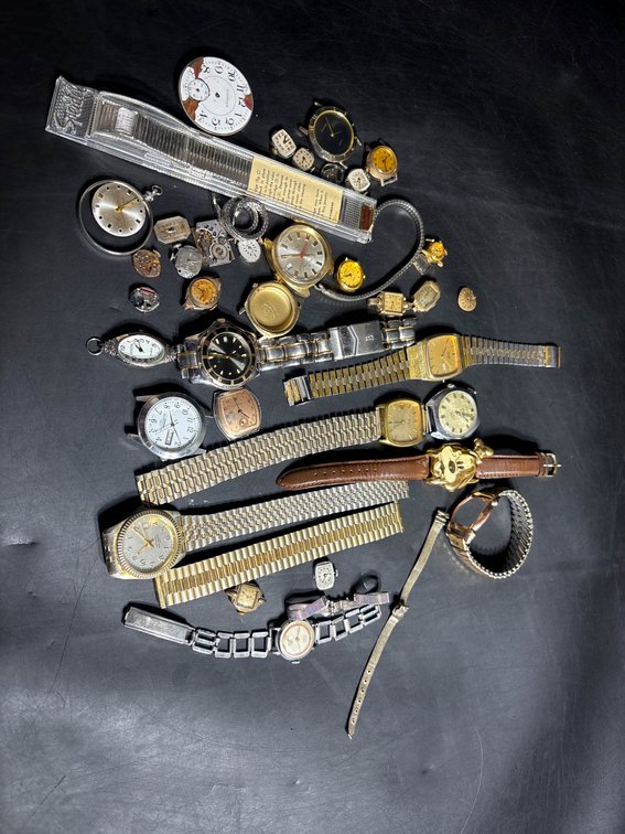 Assorted Lot of Watches and Watch Parts