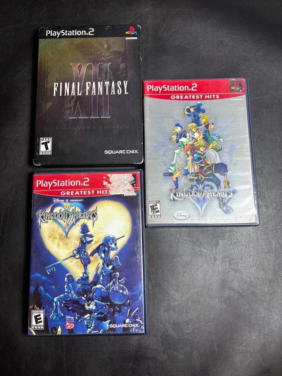 PlayStation 2 Final Fantasy XII and Kingdom Hearts Games