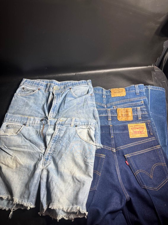 Set of Levi’s Sneakers and Denim Pieces