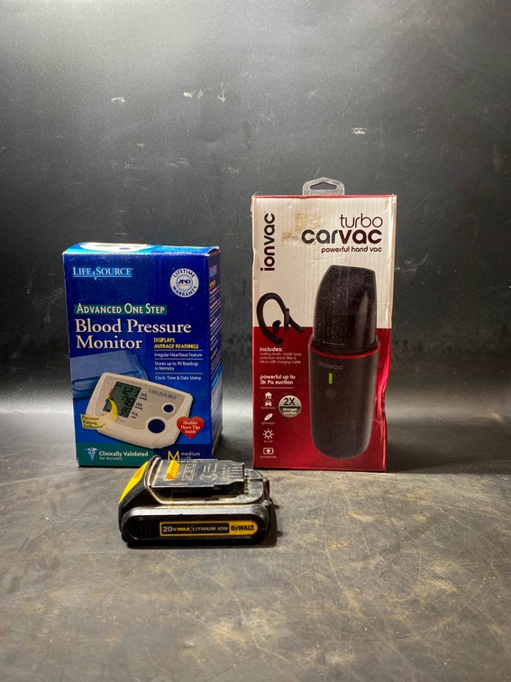 Lot of Household Tools and Health Devices