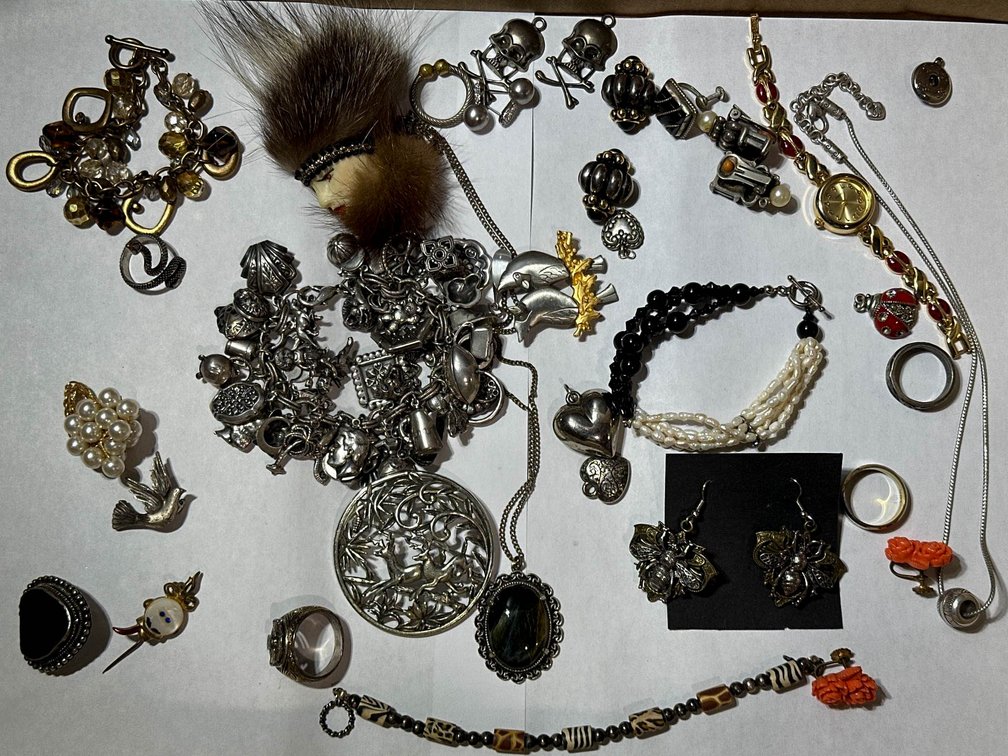 Assorted Costume and Vintage Jewelry Lot