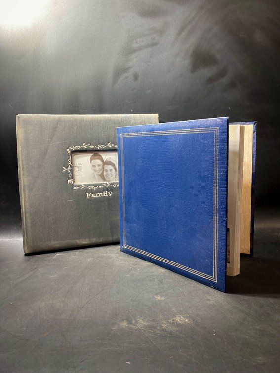 Collection of Two Vintage Photograph Albums