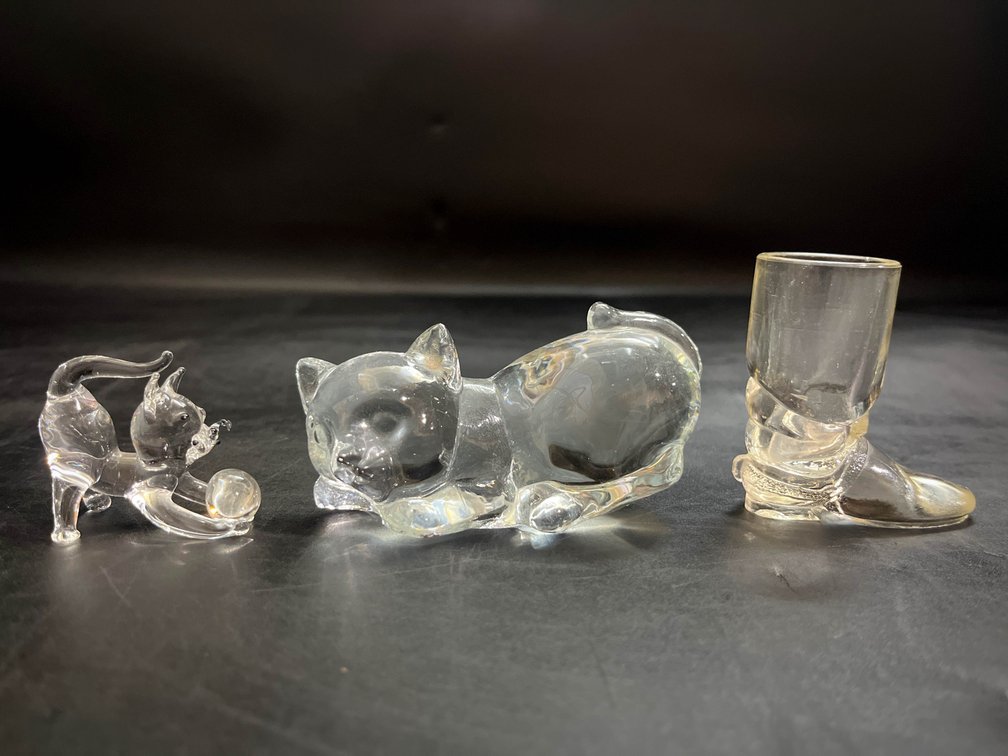 Glass figurines