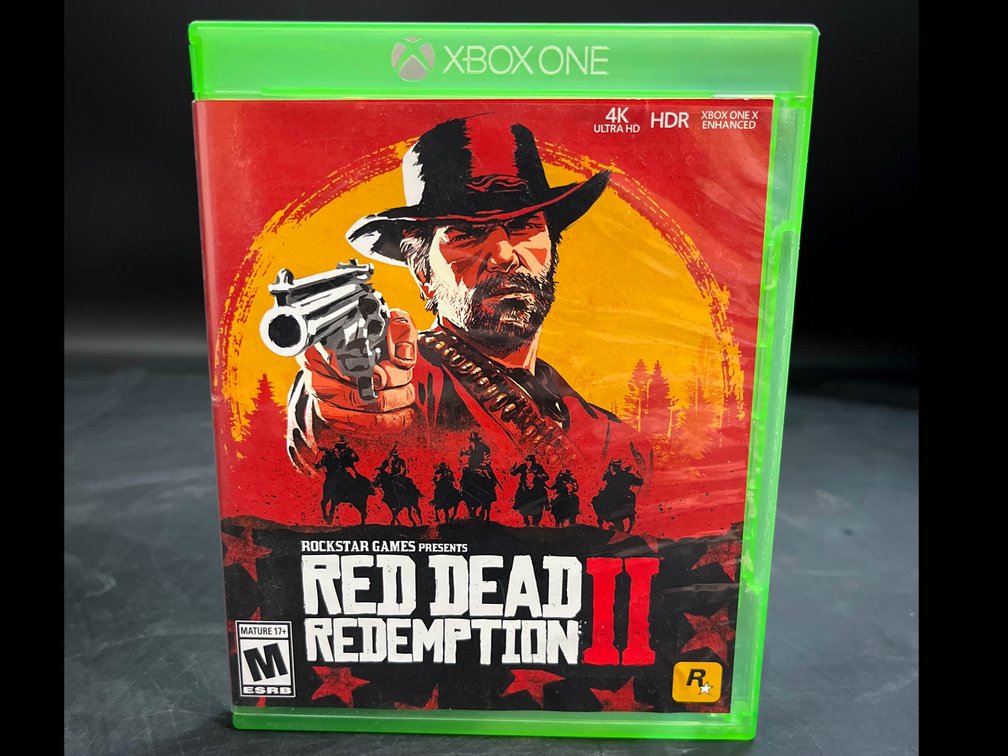 Xbox One Game Red Dead Redemption II with Map 