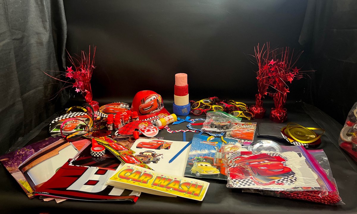 Boys Cars Themed Birthday Party Supplies