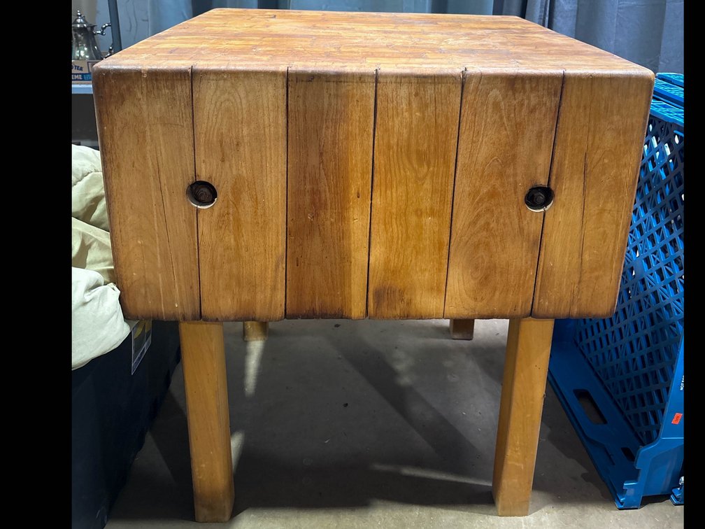 Butcher Block, 29" x 34"