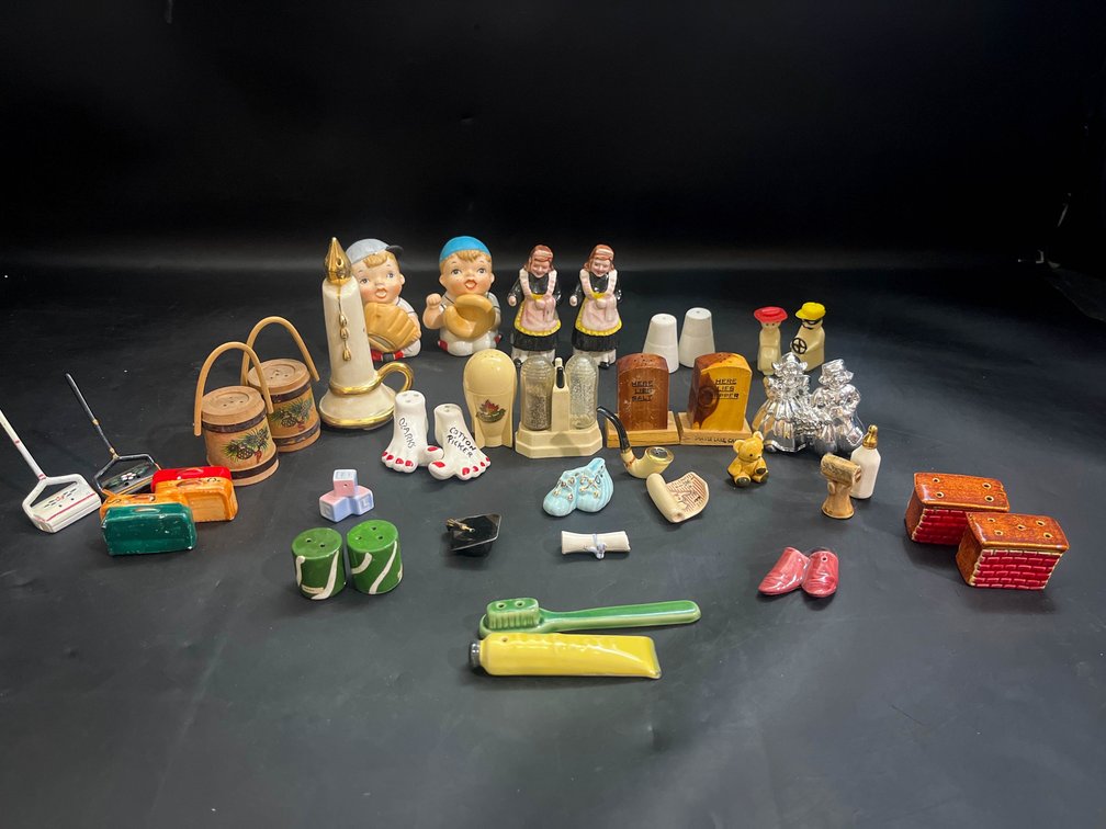 Collectable salt and pepper shakers