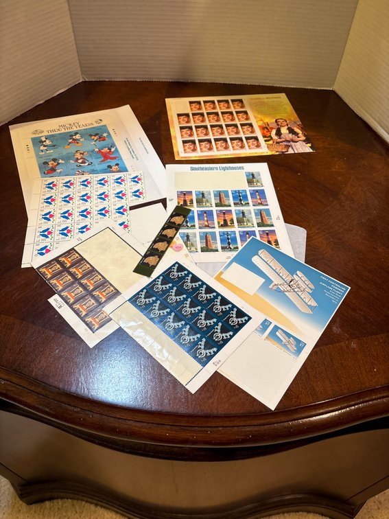 U.S. Themed Stamp Sheets Featuring Disney, Legends, and More