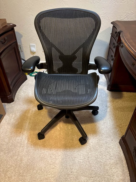 Herman Miller Aeron Office Chair with Adjustable Features