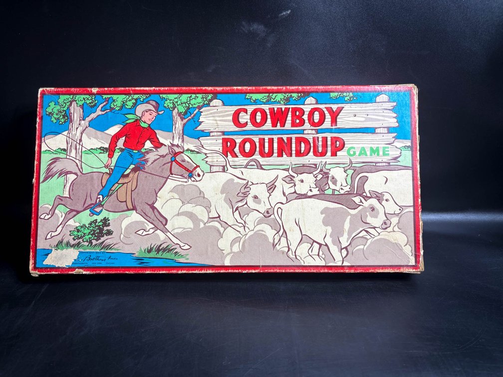 Vintage Cowboy Roundup Game by Whitman Publishing Co.