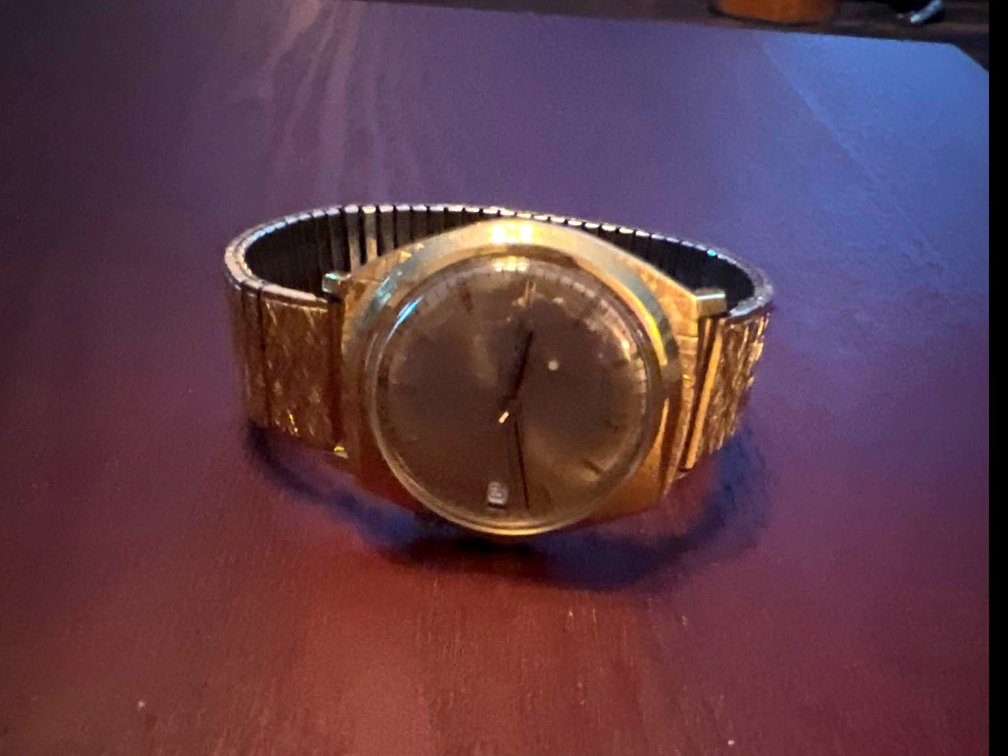 Bulova 14K Gold Accutron Watch