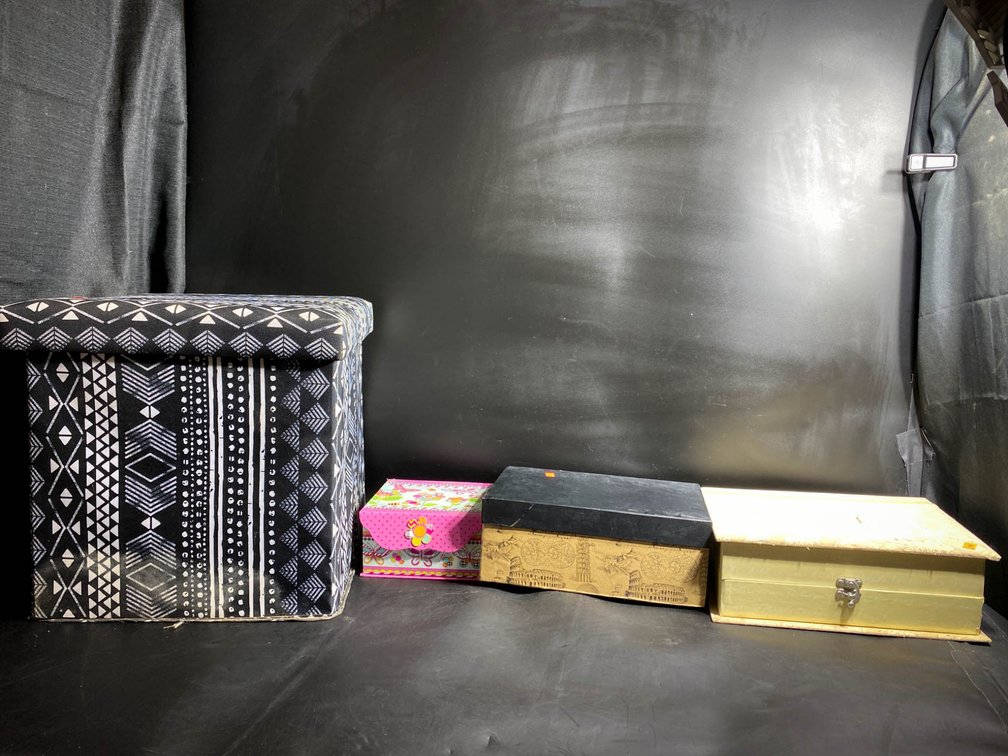 Storage Boxes with Various Designs and Sizes