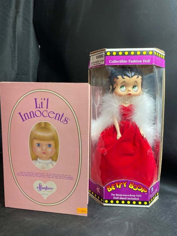 Two Dolls: Effanbee Lil’ Innocents and Betty Boop Collectible Fashion Doll