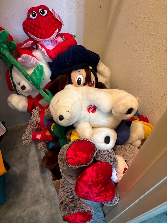 Plush Toys in a Variety of Styles