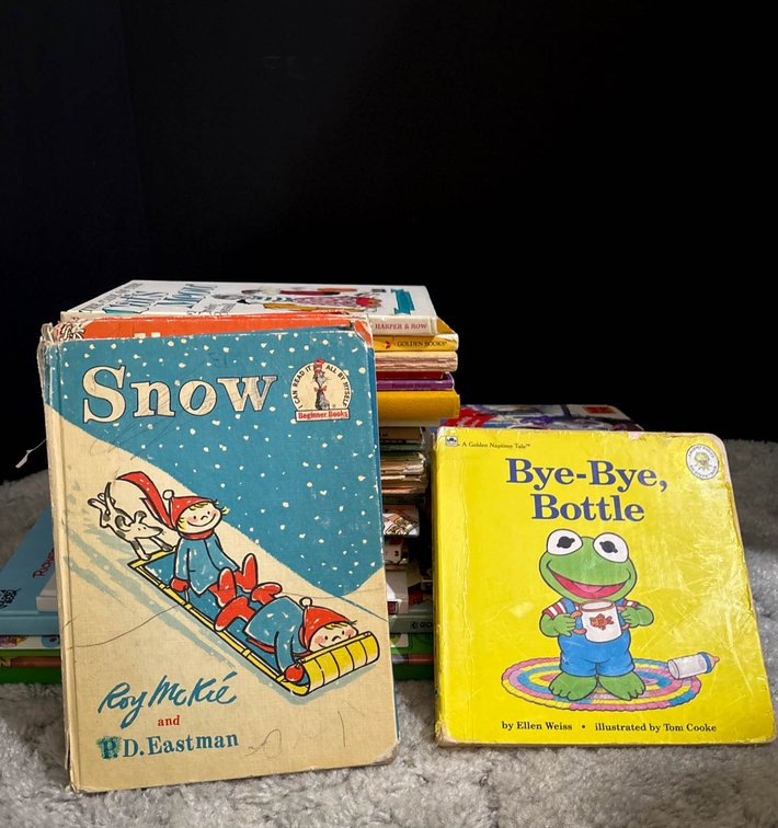 Vintage and Modern Children’s Books, Including Dr. Seuss and Disney Titles