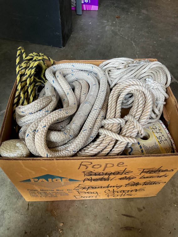 Rope in Various Materials and Sizes