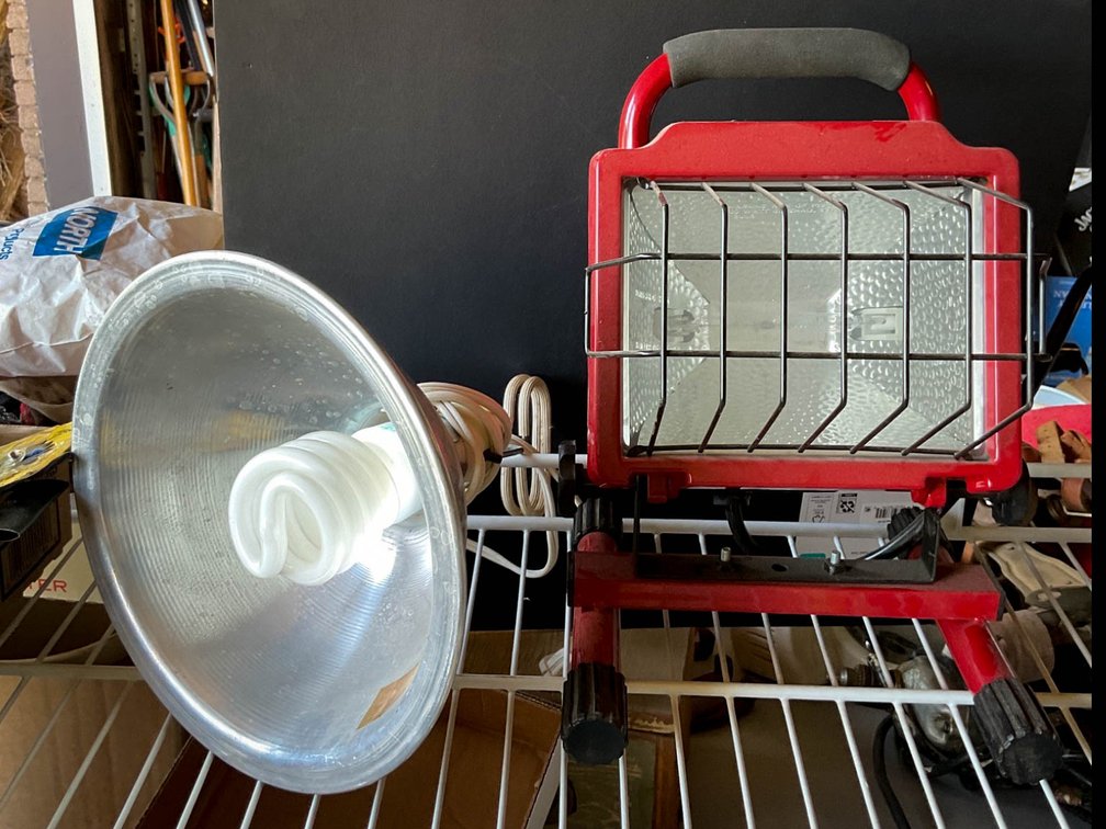 Portable Utility Lighting – Clamp Light and Halogen Work Light