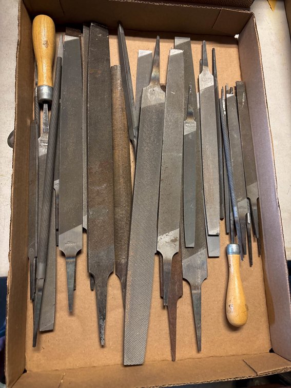Metal Files With Handles