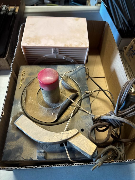 RCA Victor Turntable and Emerson Radio in a Lot