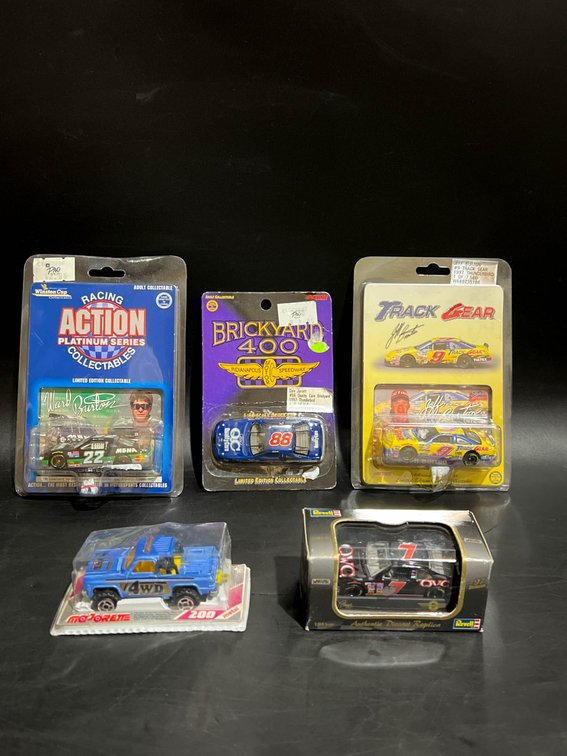 Diecast Cars and Trucks Featuring NASCAR and Motorette Models
