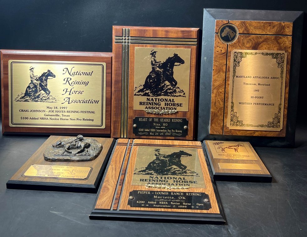 Equestrian Award Plaques and Trophies