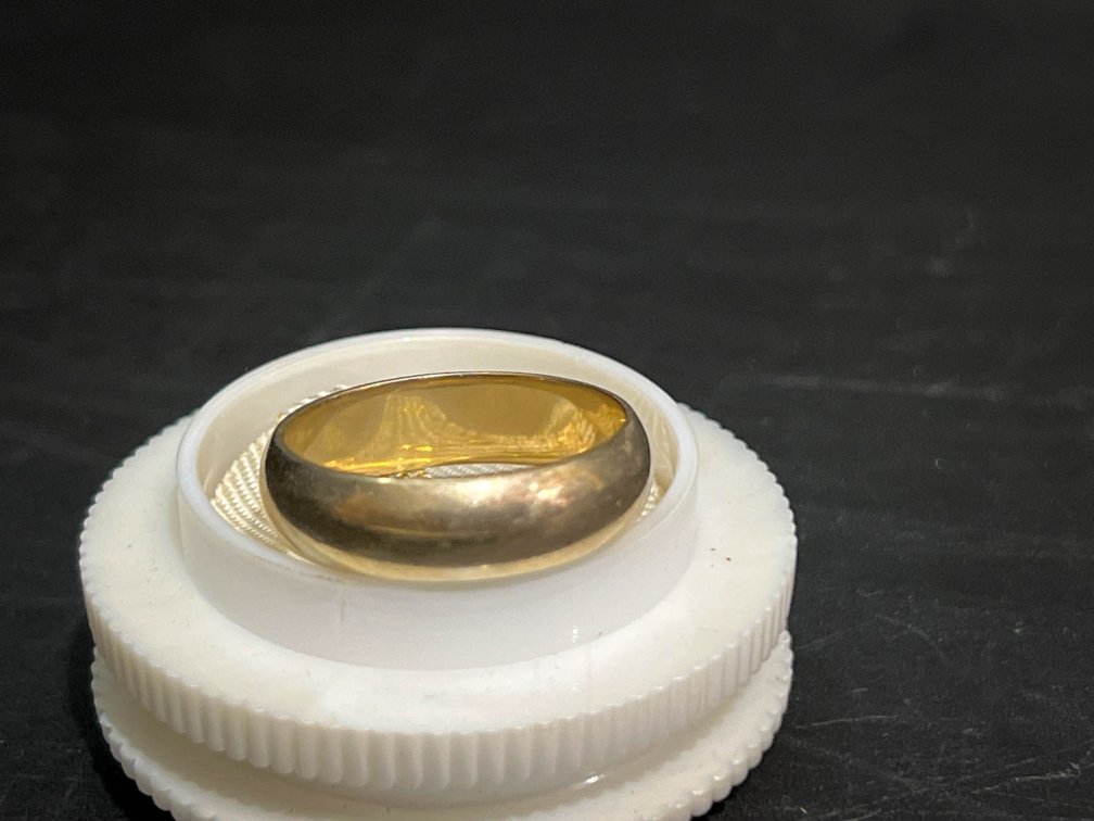 14K White Gold Ring in Size 10.5, 6.5 Grams